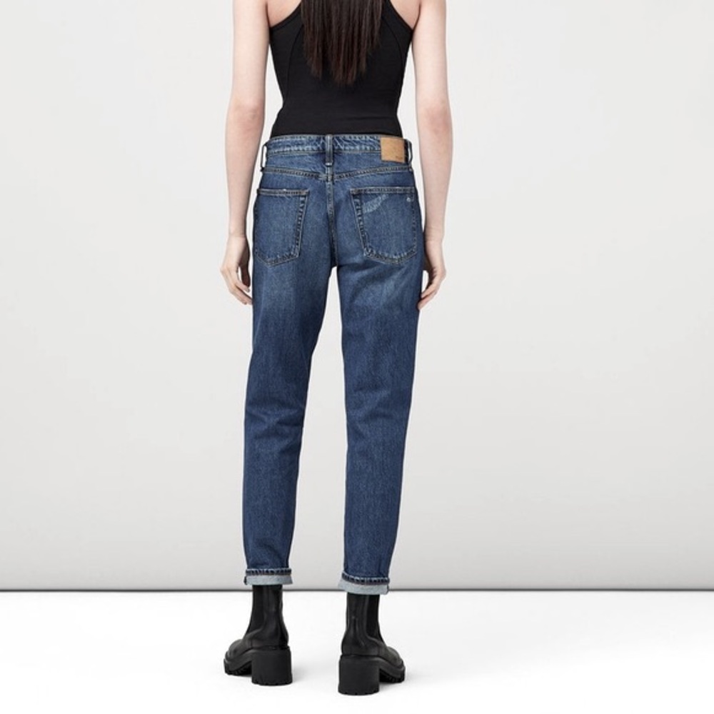 Rag & Bone jeans Mid-Rise Boyfriend - Ash